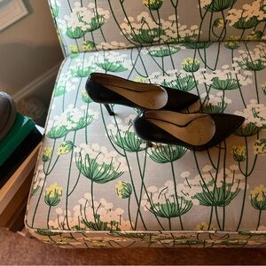 Nine West size 8 1/2 black medium, high heel